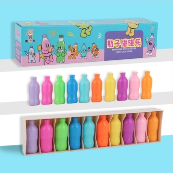 Zabavna igra pogađanja boca, dječja igra spajanja boja pića za pamćenje, edukativna igračka za pamćenje mozga