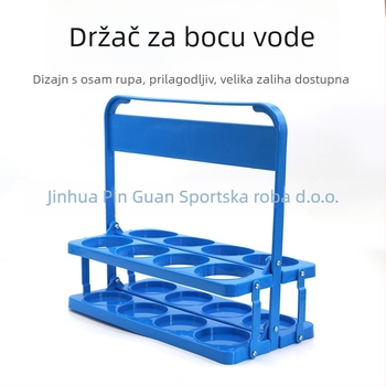Motivacijski držač za boce s vodom, Držač za boce s vodom za nogometne trenere, Držač za čaše s vodom za nogomet, Prijenosni držač za boce s vodom, Set od 8 držača za boce s vodom
