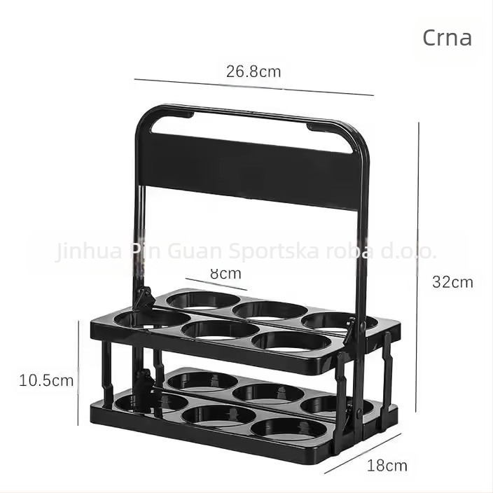 Motivacijski držač za boce s vodom, Držač za boce s vodom za nogometne trenere, Držač za čaše s vodom za nogomet, Prijenosni držač za boce s vodom, Set od 8 držača za boce s vodom