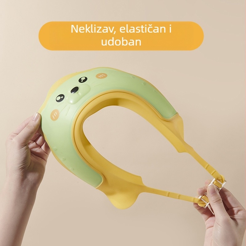 Kapa za dječji šampon sa zaštitom za uši, Dječja kapa za šampon, Zaštita za oči od prodora vode, Dječja kapa za kupanje