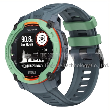 Pogodno za Garmin Instinct 3 AMOLED 50 mm službeni silikonski remen Instinct 3