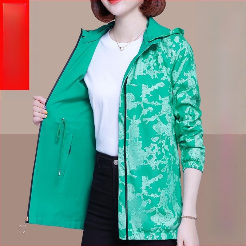 Ženski dugi kaput s dvostrukim rukavima za proljeće i jesen 2025., novi jugoistočnoazijski kaput za veće veličine, na zalihi veleprodaja