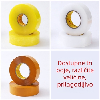 [Novi proizvod] Prozirna traka za brzo pakiranje, brtvena traka, brtvena traka, velika rola, široka traka