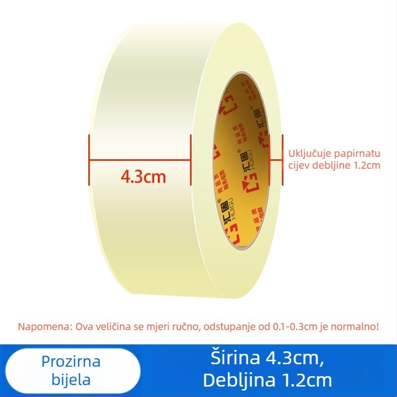 [Novi proizvod] Prozirna traka za brzo pakiranje, brtvena traka, brtvena traka, velika rola, široka traka