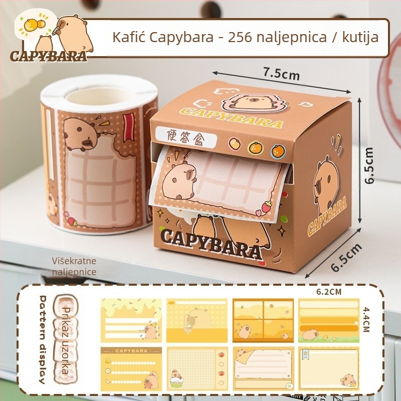 Izvlačne ljepljive bilješke, kreativni i visoko izgledajući papir za bilješke s pogrešnim pitanjima, posebne naljepnice za poslijediplomski prijemni ispit, potpuno ljepljive bilješke za učenike nižih razreda srednje škole