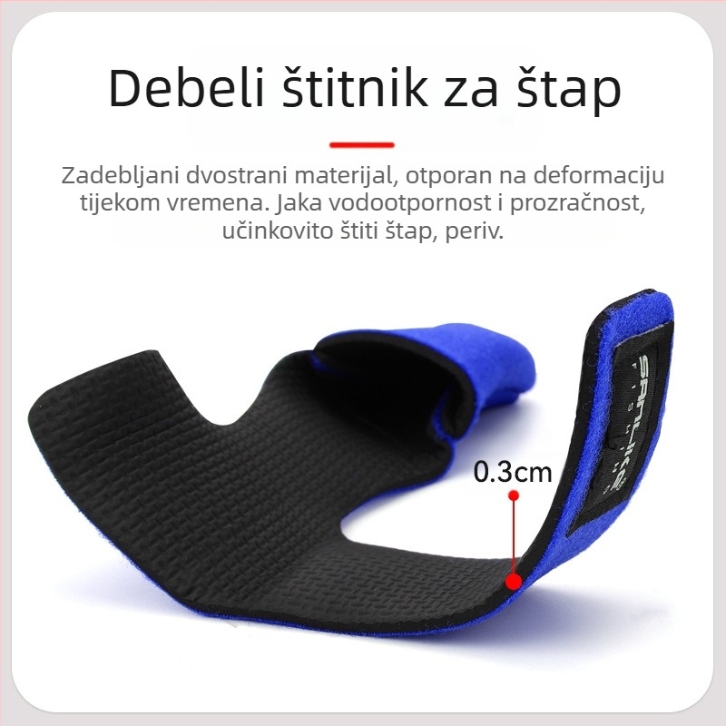 Snop štapova Luya, Štap s blago zaštitnom navlakom za štap, Kotač za kapanje, Kotač za omatanje štapa s fiksnom zaštitnom kapicom
