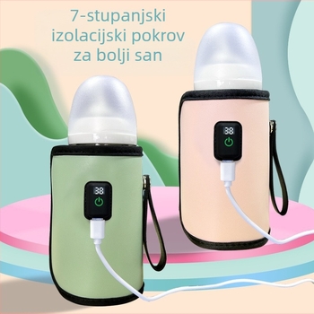 Novi kućni izolacijski poklopac za bočice, za bebe, vanjski, prijenosni grijač mlijeka, poklopac za šalice, grijanje konstantne temperature, artefakt vrućeg mlijeka preko granice