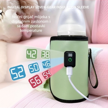 Novi kućni izolacijski poklopac za bočice, za bebe, vanjski, prijenosni grijač mlijeka, poklopac za šalice, grijanje konstantne temperature, artefakt vrućeg mlijeka preko granice