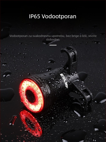 Eslnf biciklističko stražnje svjetlo punjivo visoko izdržljivo noćno biciklističko svjetlo cestovno biciklističko svjetlo za brdski bicikl oprema za biciklizam