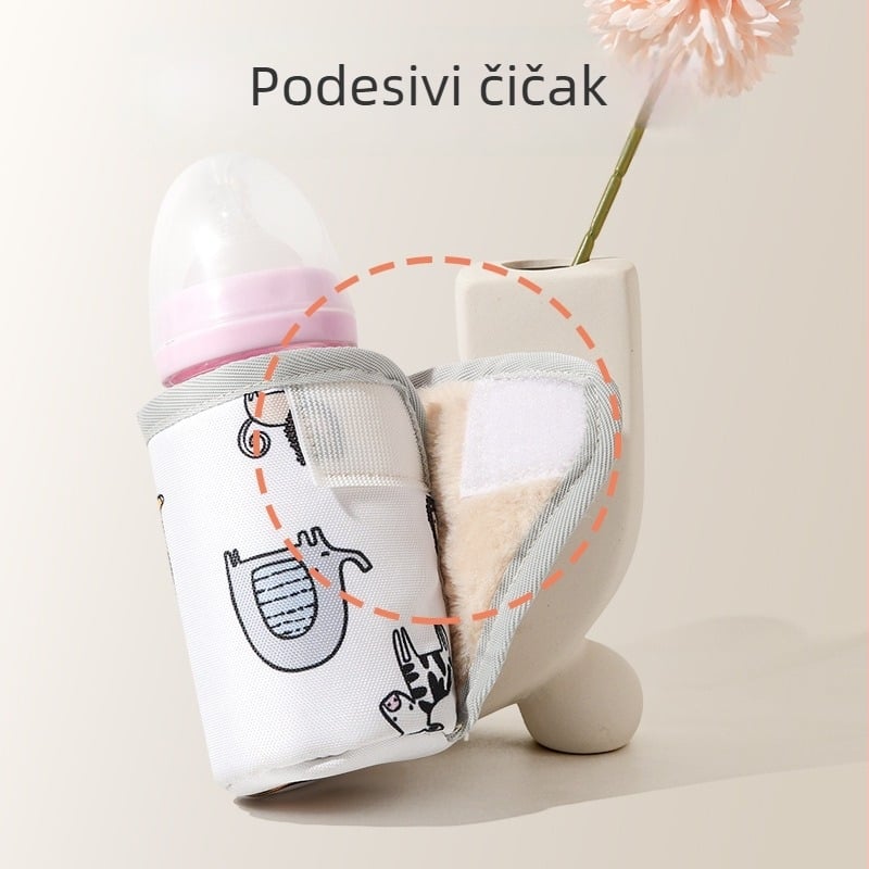 Univerzalni termos set za boce, standardni pribor za boce, prijenosna torba za zagrijavanje, visokokvalitetni set protiv kapanja za boce