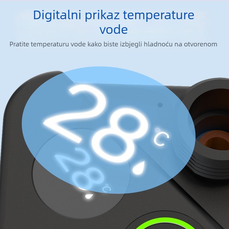 Prekogranična vanjska tuš kada Praktična oprema za kampiranje u spavaonici Tuš Tuš punjivi set za tuširanje