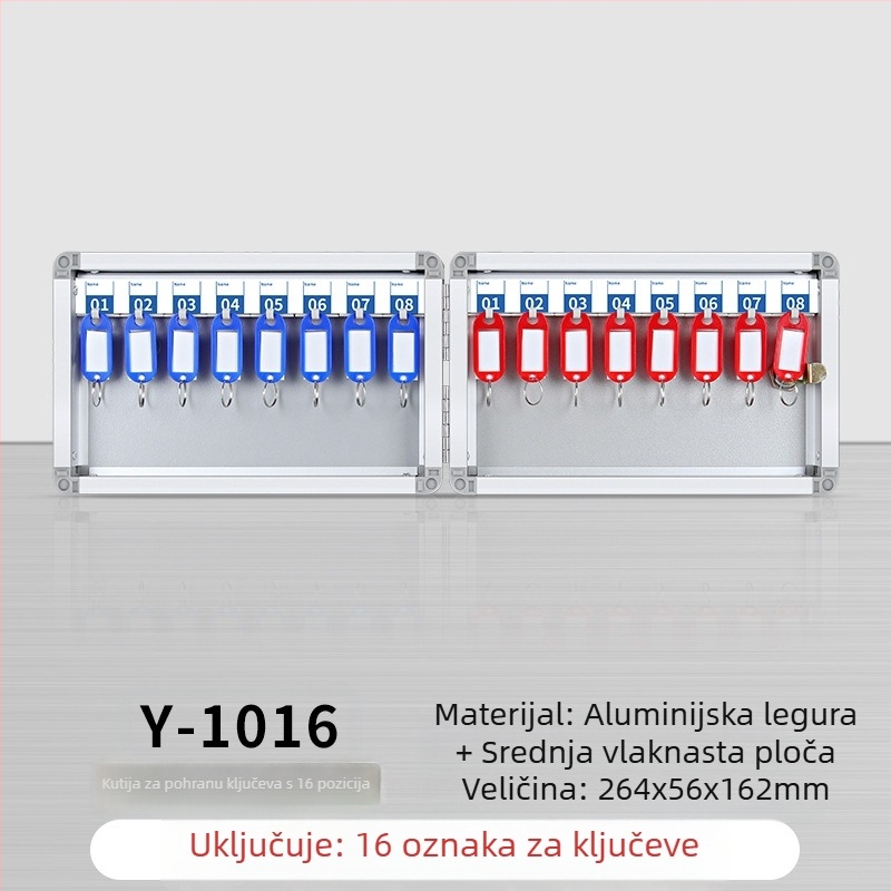 Kutija za ključeve Zidna kutija za upravljanje Ormarić za ključeve agencije za nekretnine Ormarić za upravljanje Kutija za pohranu ključeva od automobila Zidna kutija