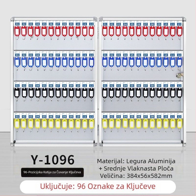 Kutija za ključeve Zidna kutija za upravljanje Ormarić za ključeve agencije za nekretnine Ormarić za upravljanje Kutija za pohranu ključeva od automobila Zidna kutija