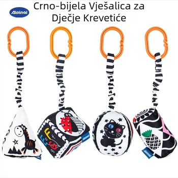 Aipinqi nove geometrijske viseće igračke za automobile za dječji vid i senzorni trening kreveta