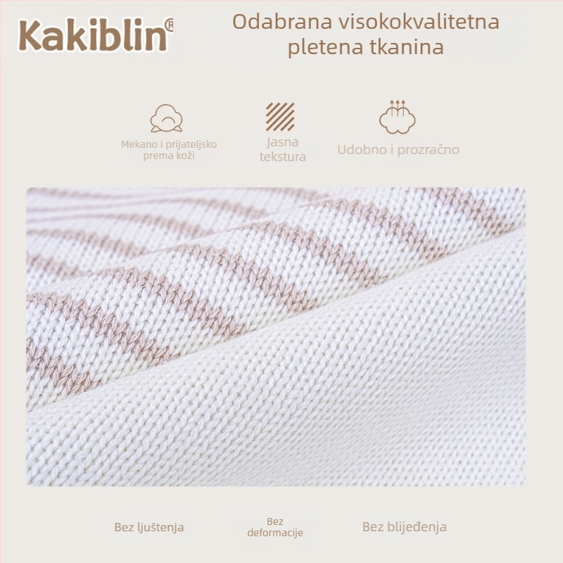 Novi kakiblin pleteni vuneni zvončić za bebe, umirujući prsten za ruku, poklon za novorođenče