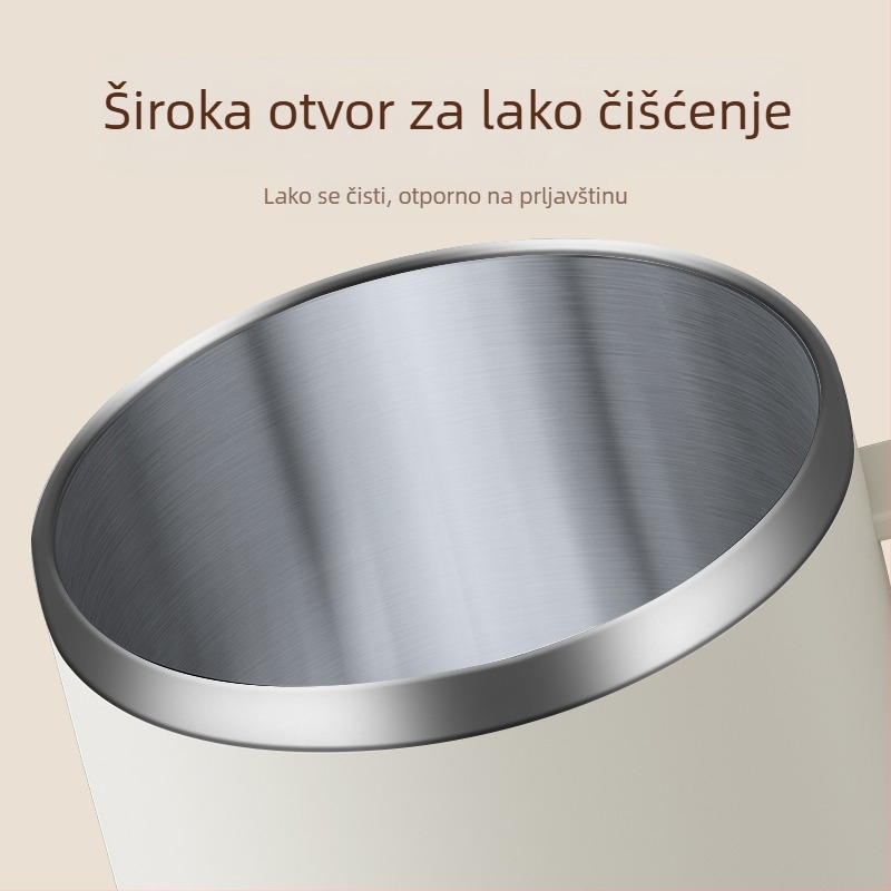 Posebna šalica za namakanje zobene kaše, šalica za doručak s mlijekom, krigla, šalica za kavu od nehrđajućeg čelika 304, nova šalica za žene, muškarce