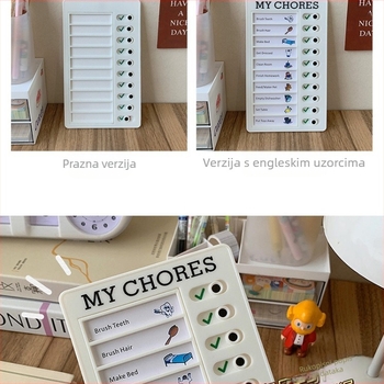 Samodisciplina, bušene kartice za djecu, formiranje dobrih navika, raspored, učenici osnovne škole, moji kućanski poslovi, artefakt bušene kartice, knjiga samodiscipline