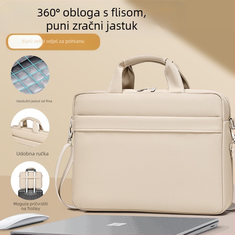 Prijenosna torba za laptop 15,6 inča 14 inča torba za prijenosno računalo aktovka poslovna torba otporna na prskanje za muškarce i žene 17 inča