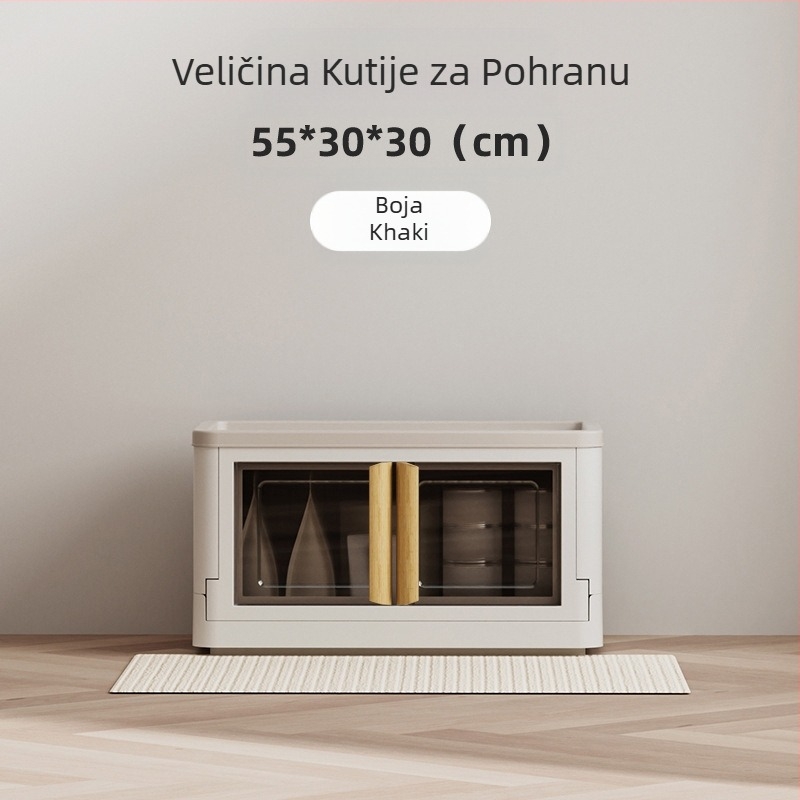 Potpuno zatvorena kutija za mačji pijesak, kutija za mačji pijesak s ladicama protiv neugodnih mirisa i prskanja, sklopivi višeslojni mačji WC protiv pijeska na veliko