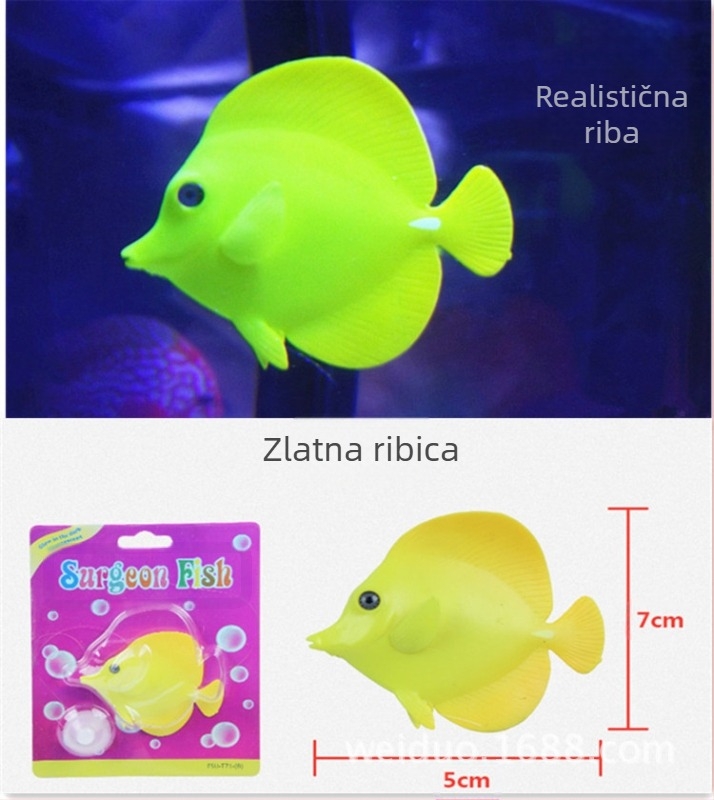 Simulacija uređenja akvarija za ribe morske ribe ukrasi za akvarij lažne ribe plastične plivačke lažne ribe svjetleće ribe ukrasne ribe