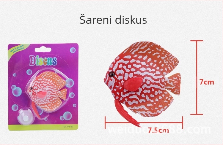 Simulacija uređenja akvarija za ribe morske ribe ukrasi za akvarij lažne ribe plastične plivačke lažne ribe svjetleće ribe ukrasne ribe