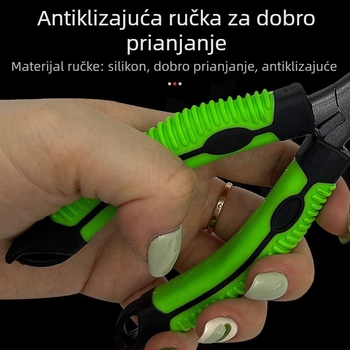 Ribolovni pribor bakrena cijev dvostruka bakrena cijev držač ribolovne strune kućište kliješta za krimpovanje ribolovna čelična žica stezaljka kliješta za krimpovanje cijevi odijelo