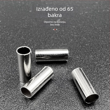 Ribolovni pribor bakrena cijev dvostruka bakrena cijev držač ribolovne strune kućište kliješta za krimpovanje ribolovna čelična žica stezaljka kliješta za krimpovanje cijevi odijelo
