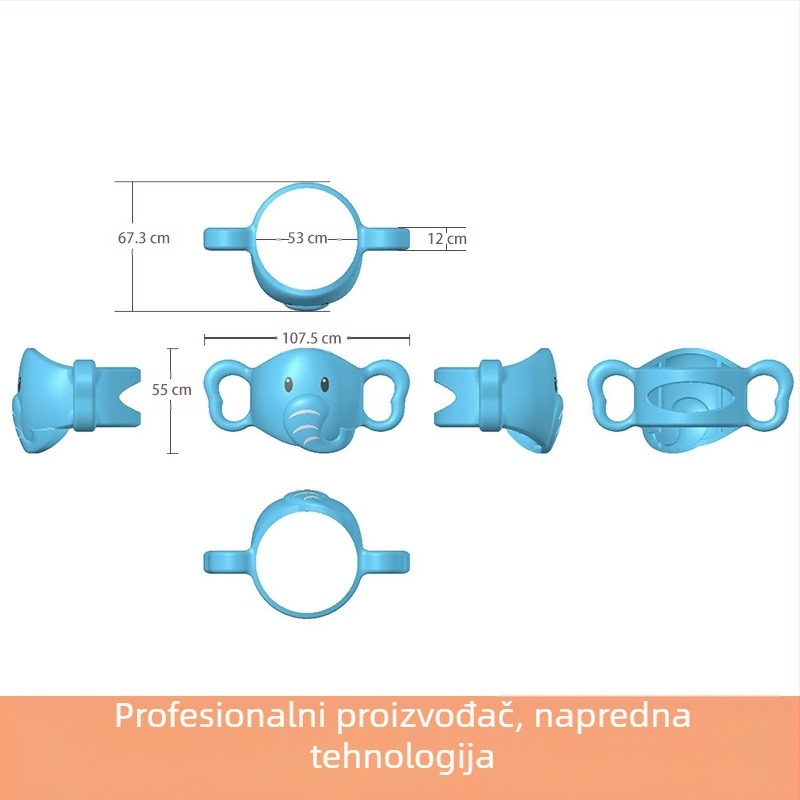 Dr. Brown Ručka za bocu Mekana silikonska ručka Boca za vodu Čaša za boce Pribor za boce Veleprodaja Slamka Praktično