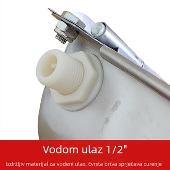 Potpuno automatska pojilica od nehrđajućeg čelika za goveda i ovce, plutajuća kuglasta fontana za piće životinja, svinja, pasa, konja, magarca, mazge, oprema za piće