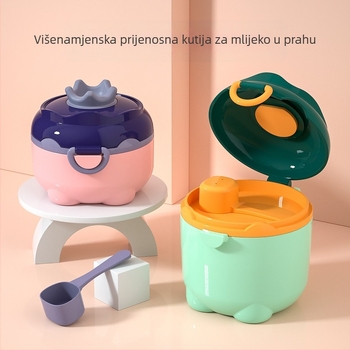 Uložak za dječje mlijeko u prahu, prijenosni izlazni, zatvoreni, otporan na vlagu, spremnik za pohranu, dodatni uložak za mlijeko u prahu u kutiji s rižinim rezancima