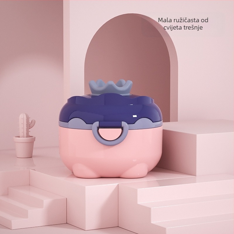 Uložak za dječje mlijeko u prahu, prijenosni izlazni, zatvoreni, otporan na vlagu, spremnik za pohranu, dodatni uložak za mlijeko u prahu u kutiji s rižinim rezancima