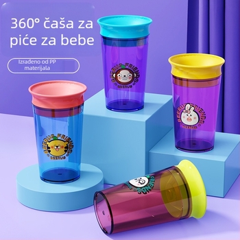 Engleska kutija za bebe i malu djecu, šalica za pijuckanje, šalica za piće s pačjim kljunom za učenje, otvorena šalica za piće za djecu