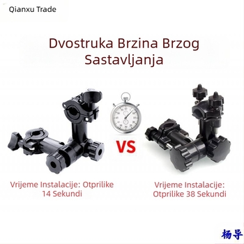 Univerzalni konektor za ribolovni kišobran, višenamjenski pribor za ribolovne stolice, baterija, zaštita ribe, ploča za mamac, univerzalni nosač za ribolovne kišobrane 360 stupnjeva