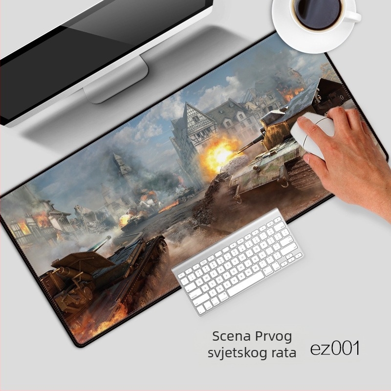Igrajte veliku tvorničku izravnu podlogu za miša, uvećanu podlogu za tipkovnicu, podlogu za stol, najprodavaniju podlogu za miša iz Amazona