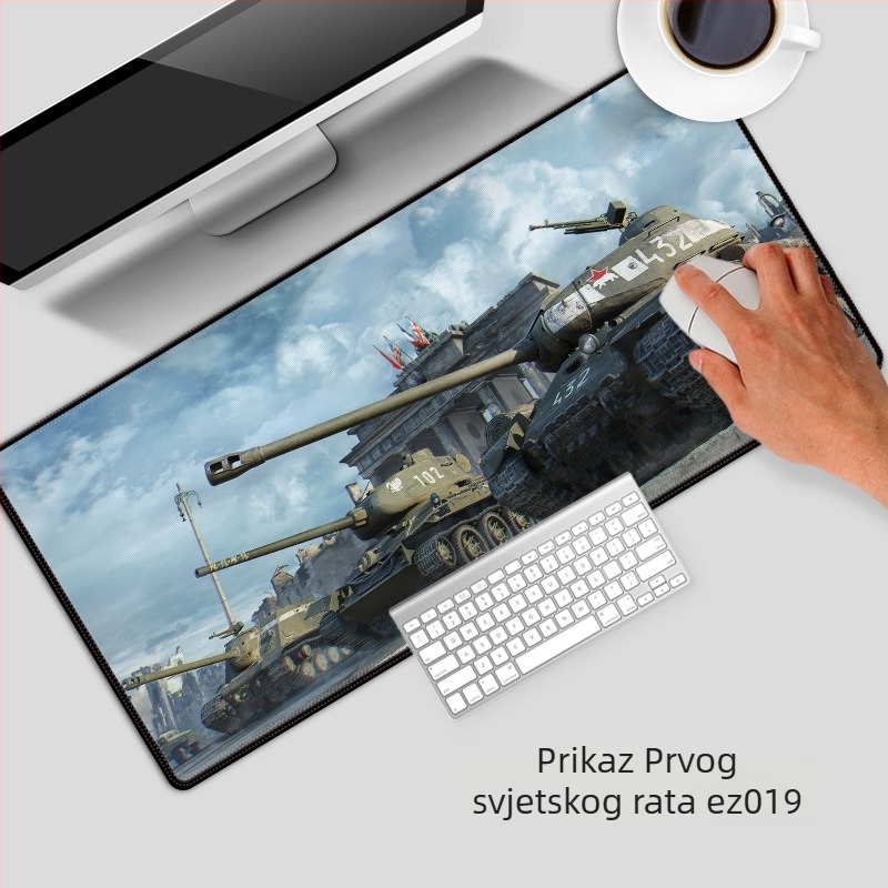 Igrajte veliku tvorničku izravnu podlogu za miša, uvećanu podlogu za tipkovnicu, podlogu za stol, najprodavaniju podlogu za miša iz Amazona