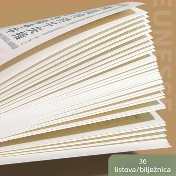 B5 inspirativni tekstualni blok s linijama za automobile, jednostavni studentski bilježnica, mekana kopija, veliki bilježnica s vodoravnim linijama A5