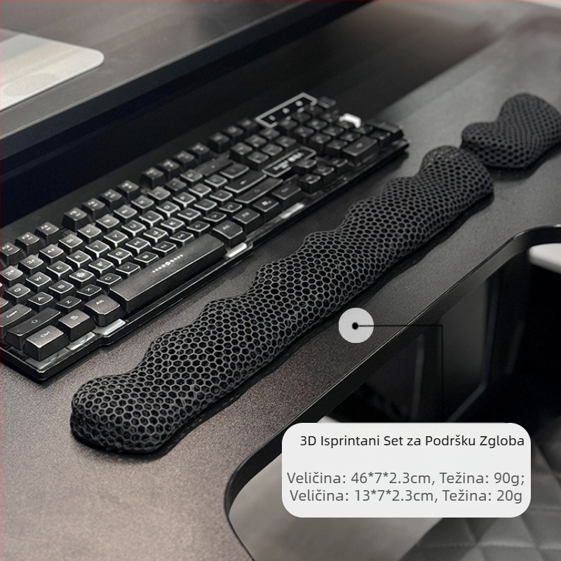 Prekogranična 3D printing tipkovnica ručna tipkovnica podloga za miš mehanička tipkovnica ručna podloga za zglob podloga za zglob podloga za zglob