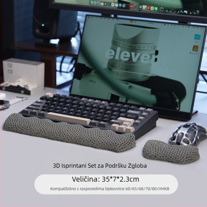 Prekogranična 3D printing tipkovnica ručna tipkovnica podloga za miš mehanička tipkovnica ručna podloga za zglob podloga za zglob podloga za zglob