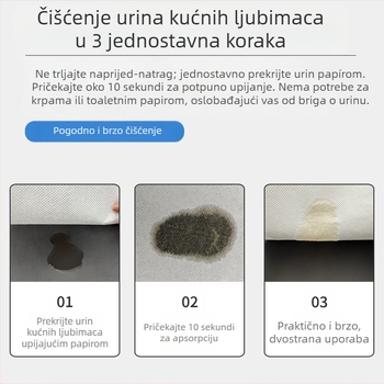 Jastučići za upijanje urina za kućne ljubimce, Papir za upijanje urina, Pelene za pse, Papir za brisanje urina, Upijajući papir za mačke i pse, Papir za upijanje psećeg urina, Sredstva za čišćenje koja upijaju pseći urin