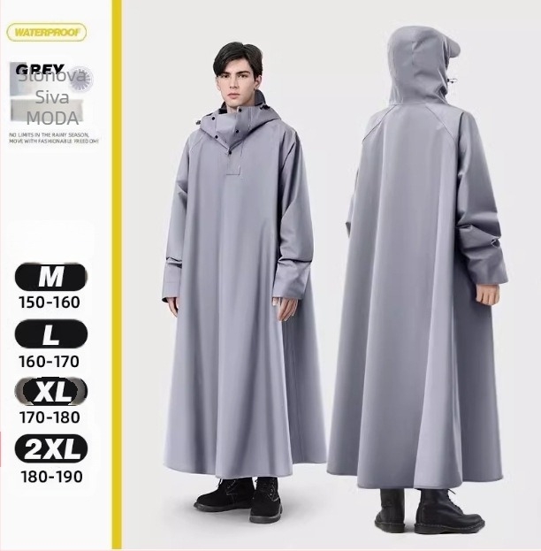 Kabanica za električne automobile na baterije, duga, za odvajanje ljudskog automobila, cijelo tijelo, vodootporna pončo za muškarce i žene, biciklizam za odrasle