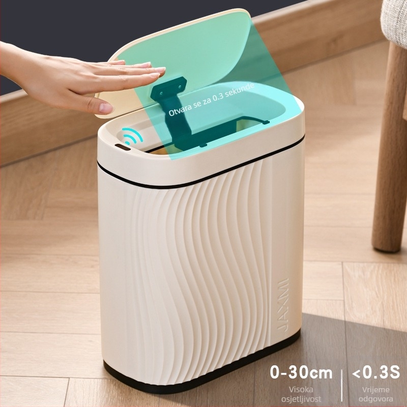 Japanski inteligentni indukcijski kant za smeće, WC s uskim prorezom, sanitarna kanta za WC, antibakterijski inteligentni dezodorans, kanta za smeće, veleprodaja