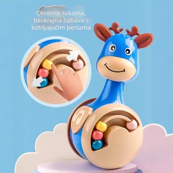 Klizna kugla za bebe, udobna slagalica za rano obrazovanje 3-12 mjeseci za učenje puzanja, igračke za bebe od 1-3 godine