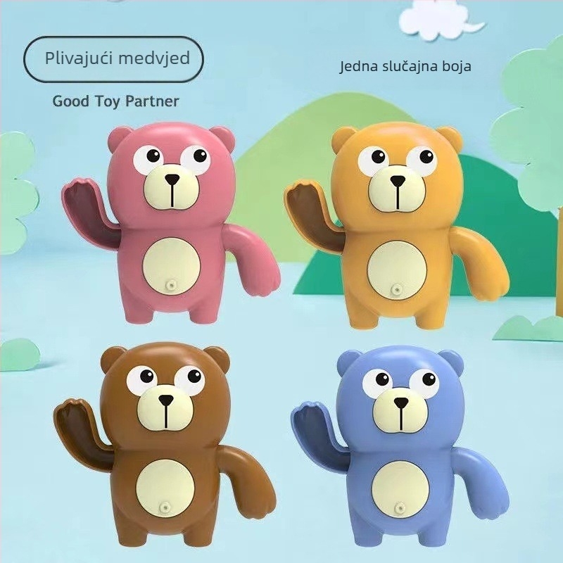 Dječje igračke za kupanje TikTok za plivanje u vodi kornjača životinja za bebe dječake djevojčice igračke za kupanje u kupaonici