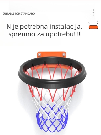 PU prijenosni okvir za košarkašku mrežu za unutarnju i vanjsku upotrebu, odvojivi profesionalni košarkaški okvir, prijenosna mreža, odvojivi okvir mreže