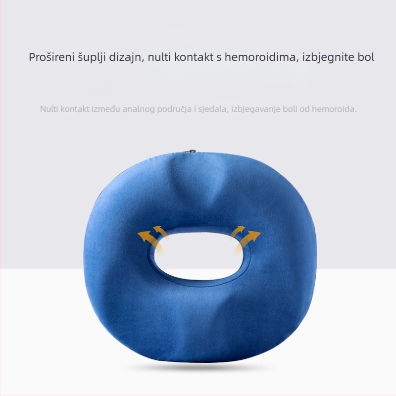 Amazon izravna prodaja jastuka za hemoroide, uredski jastuk, šuplji prozračni jastuk za prdenje, eksplozija prekrasnog kuka, repnog kralješka, jastuka za krafnu