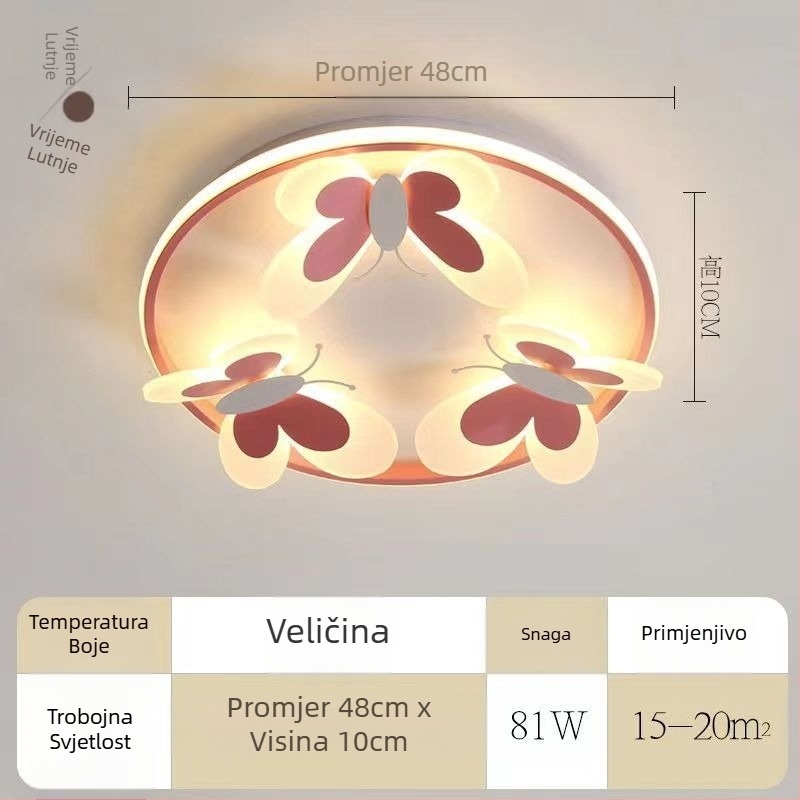 Spavaća soba Dječja svjetla Kućna moderna LED topla romantična kreativna svjetla oblaci jednostavna sobna svjetla geometrijske lampe za dnevni boravak