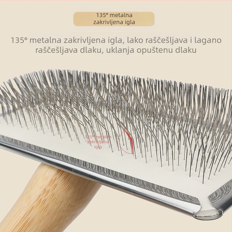 Češalj za kućne ljubimce, Posebni češalj za njegu pasa, Češalj za mačke, Četka za uklanjanje dlaka za mačke, Češalj za mačke, Češalj za pse, Češalj za dlaku