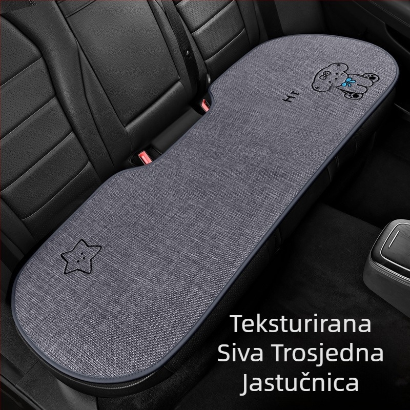 24 nova šteneća pamučna i lanena prozračna tkanina za auto jastuk, univerzalni višedijelni set, mali trodijelni proizvođači veleprodaje