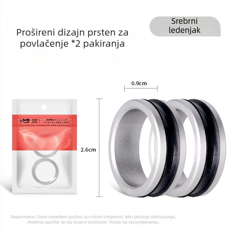 Izvlakač prstenova za ribolovnu strunu od aluminijske legure, protuklizni izvlakač ribolovne strune, prijenosni veleprodaja