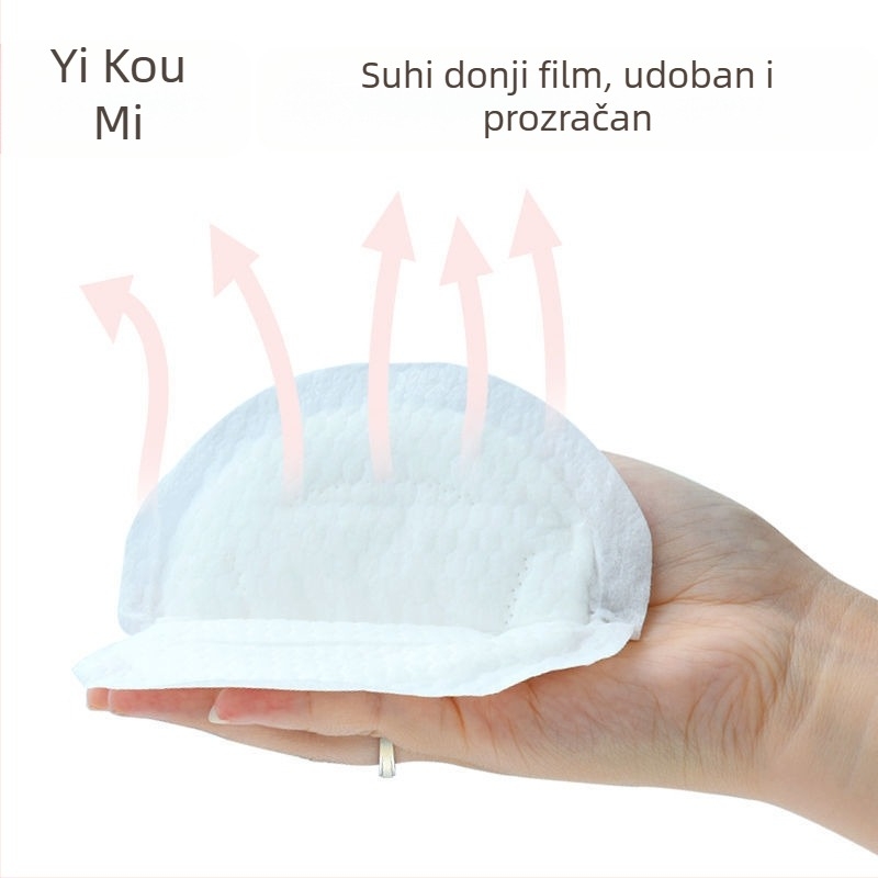 Jastučići za grudi protiv prelijevanja, ultra tanki jastučići za jednokratnu upotrebu s pastom za dojke protiv prelijevanja, jastučići za mlijeko u pasti za dojenje, jastučići za grudi za dojenje zimi i proljeću